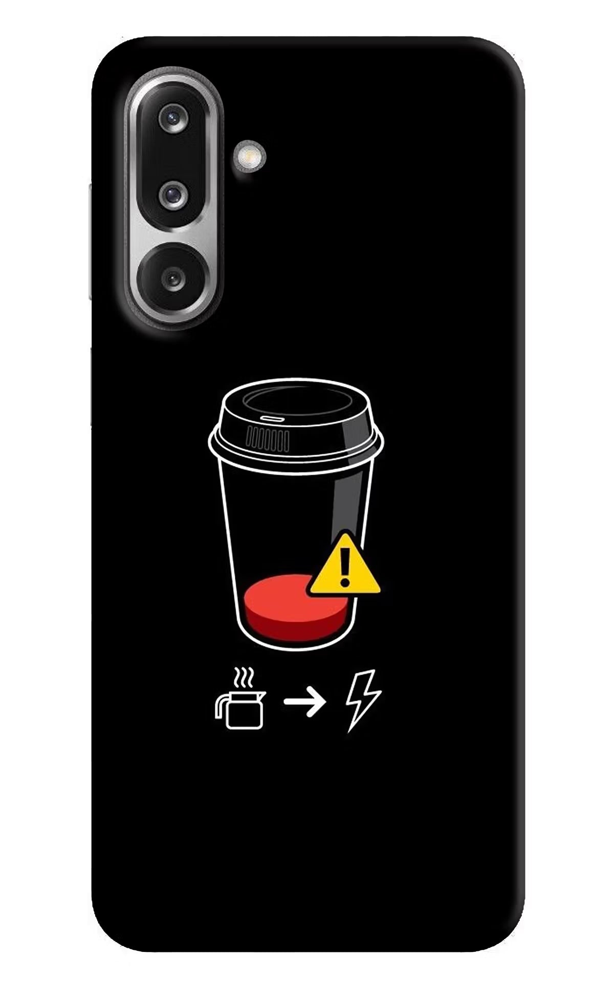Coffee Samsung F36 5G Back Cover