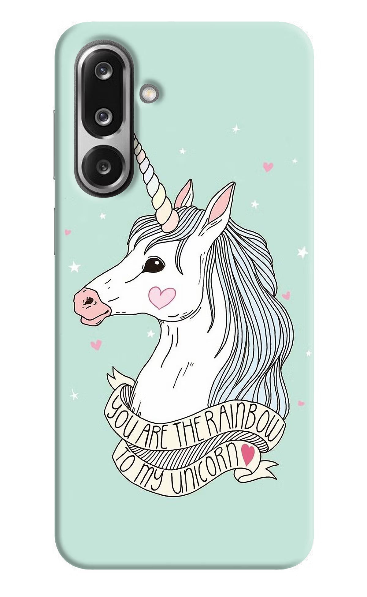 Unicorn Wallpaper Samsung F36 5G Back Cover