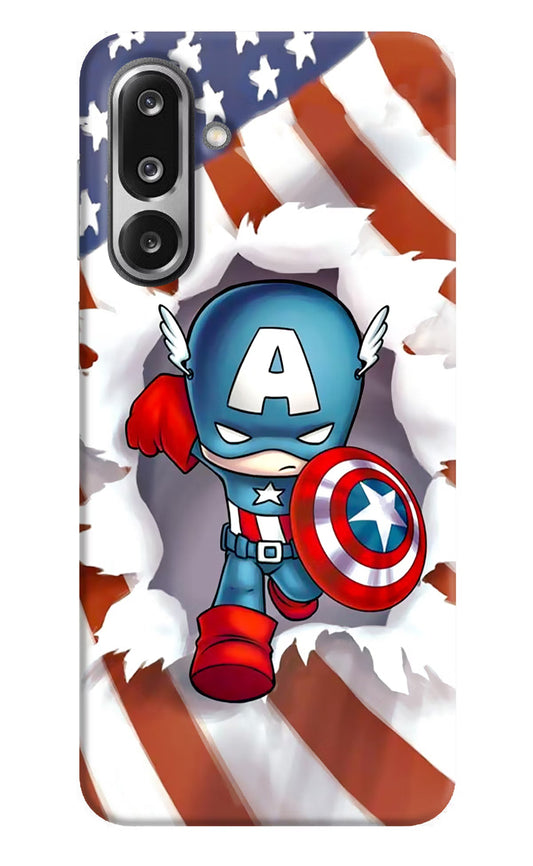 Captain America Samsung F36 5G Back Cover