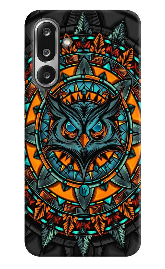 Angry Owl Art Samsung F36 5G Back Cover