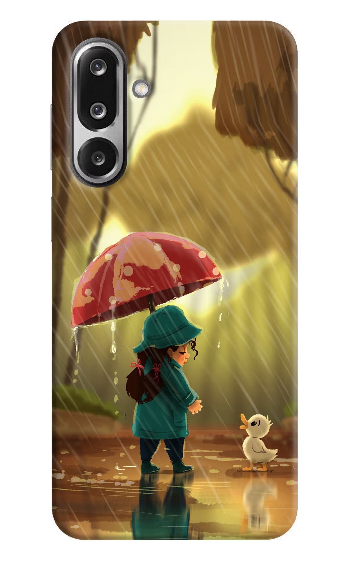 Rainy Day Samsung F36 5G Back Cover