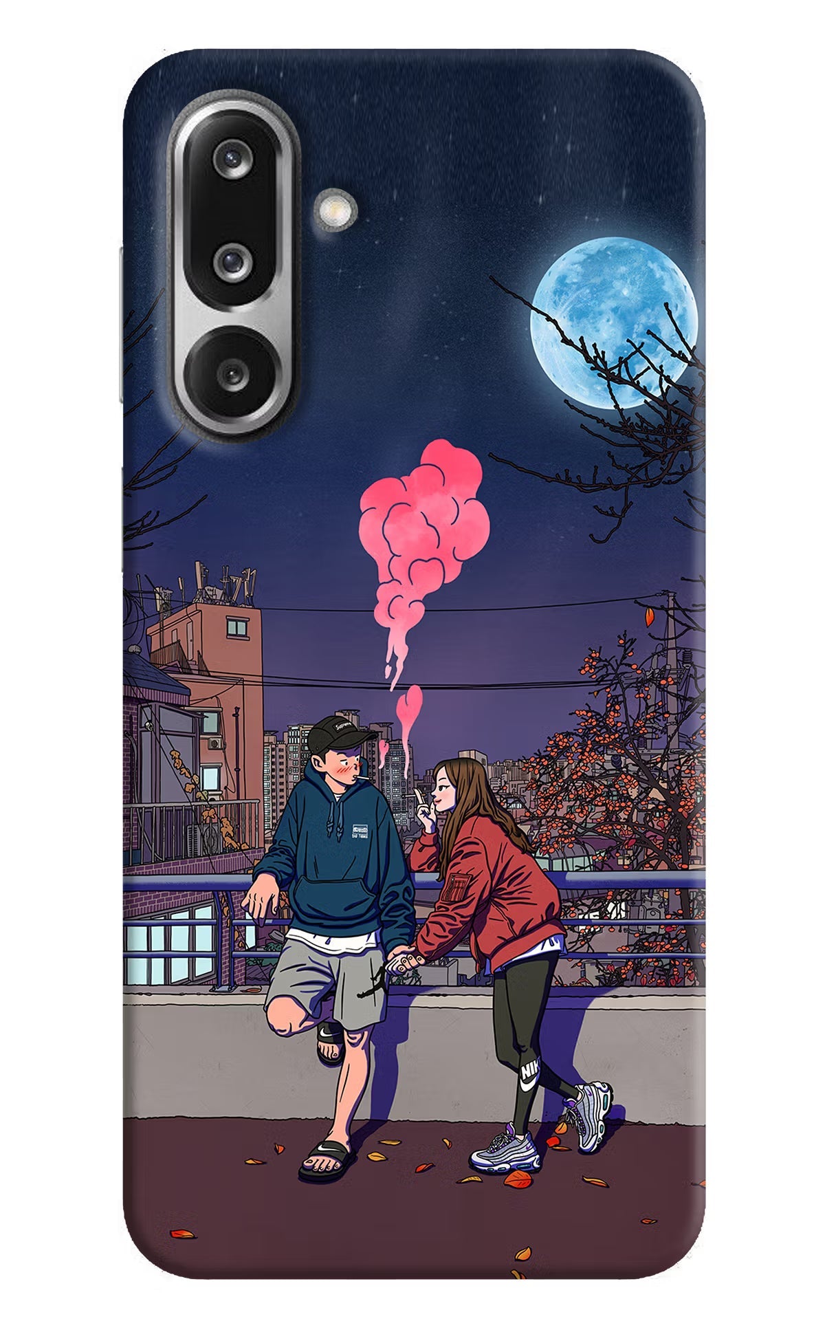 Chilling Couple Samsung F36 5G Back Cover