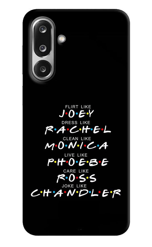 FRIENDS Character Samsung F36 5G Back Cover
