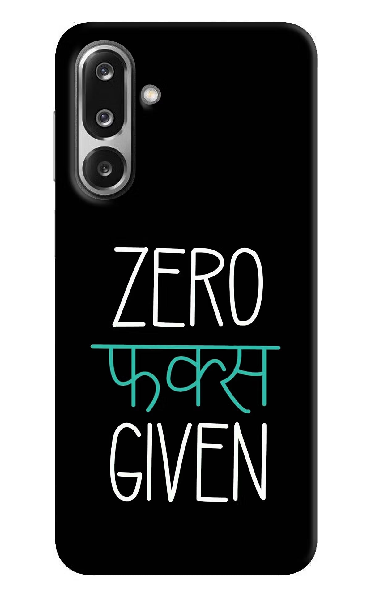 Zero Fucks Given Samsung F36 5G Back Cover