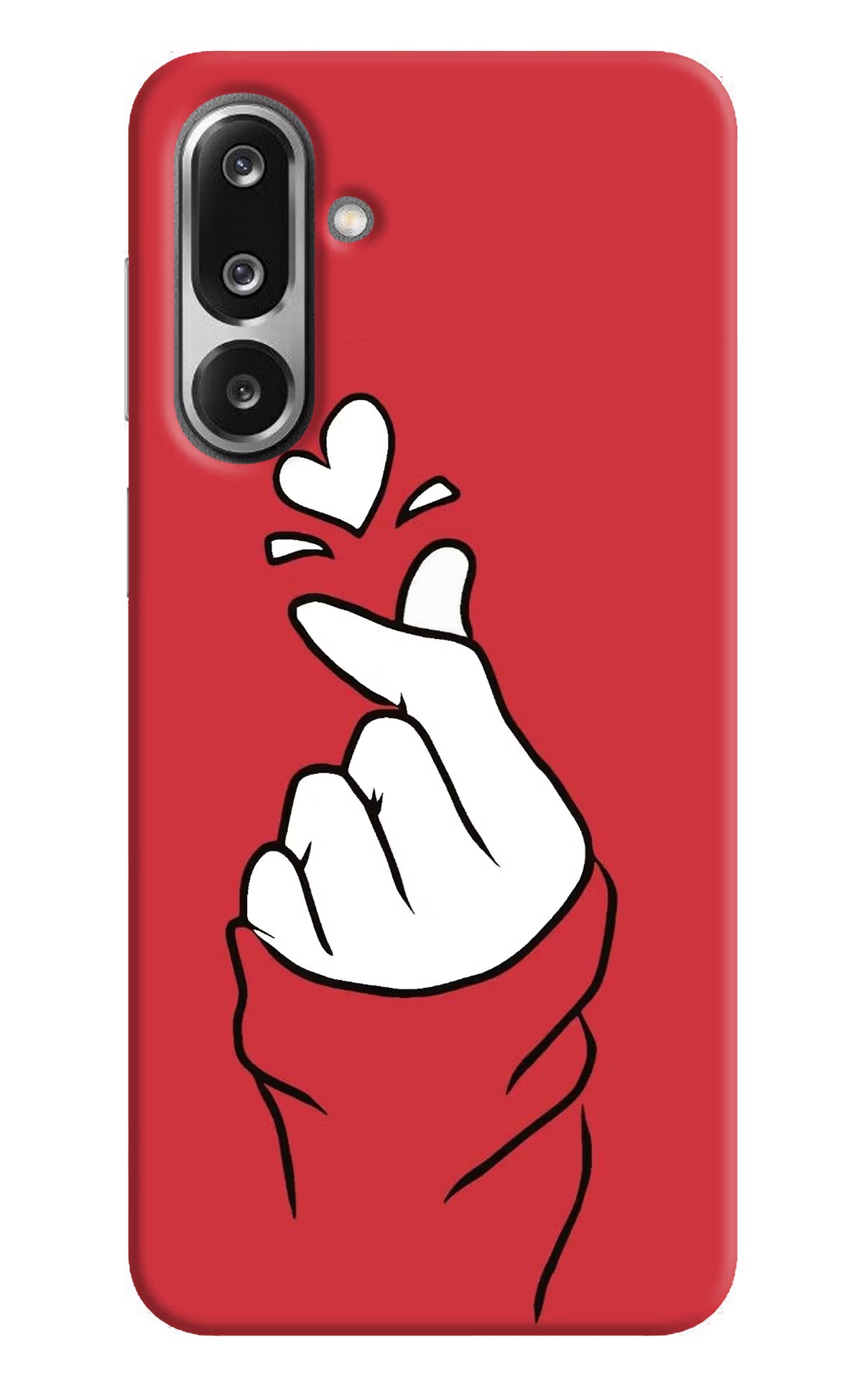 Korean Love Sign Samsung F36 5G Back Cover