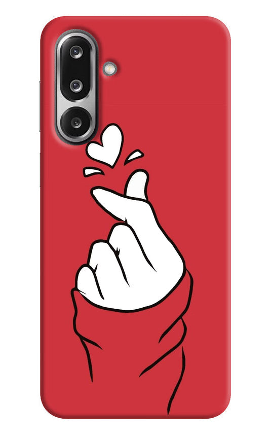 Korean Love Sign Samsung F36 5G Back Cover