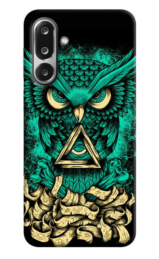 Green Owl Samsung F36 5G Back Cover