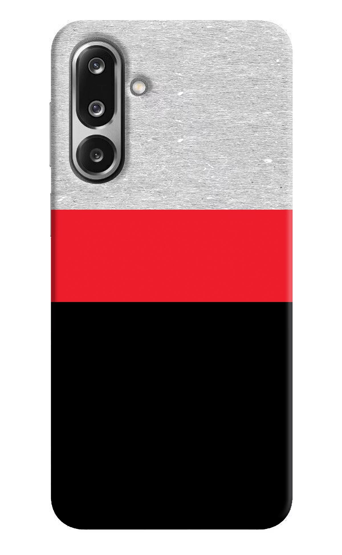 Tri Color Pattern Samsung F36 5G Back Cover