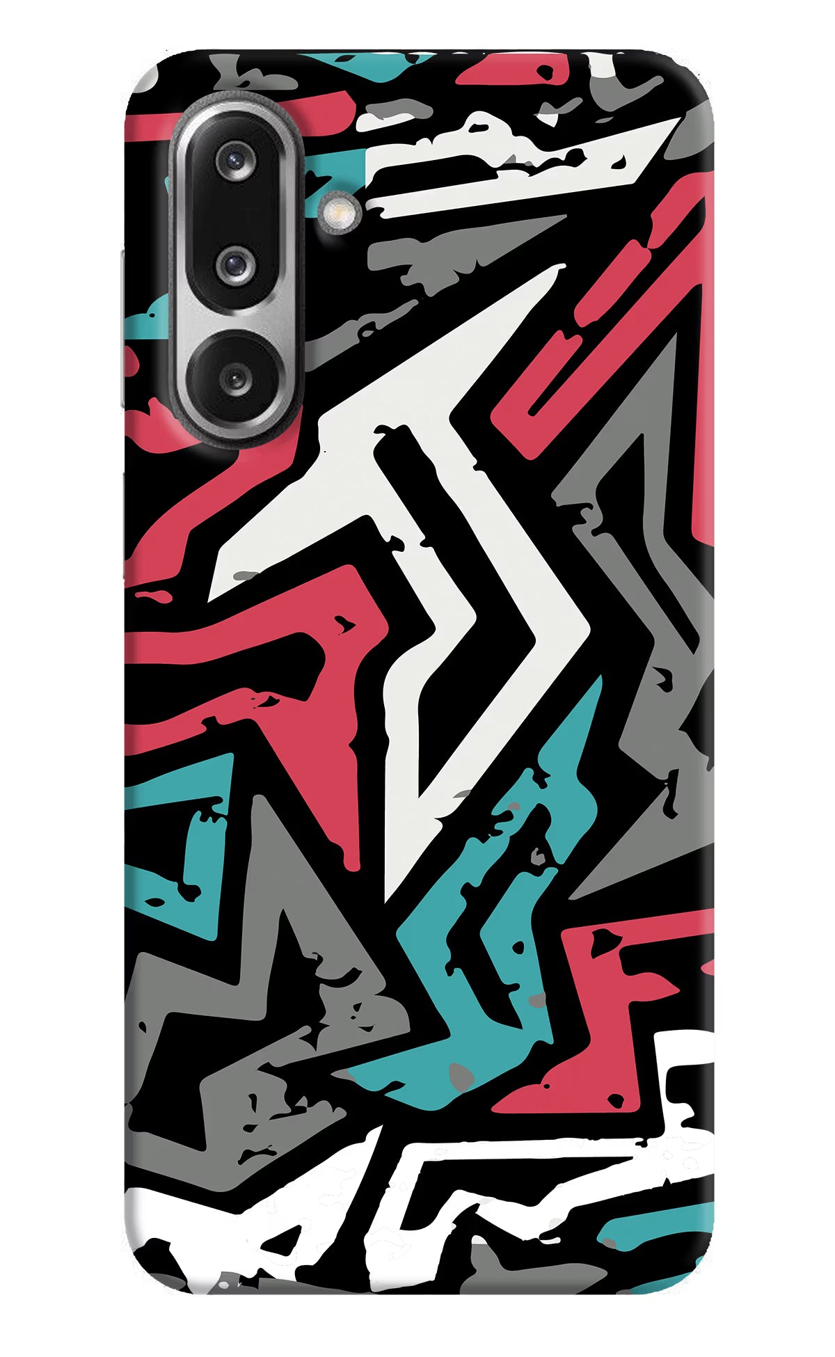 Geometric Graffiti Samsung F36 5G Back Cover
