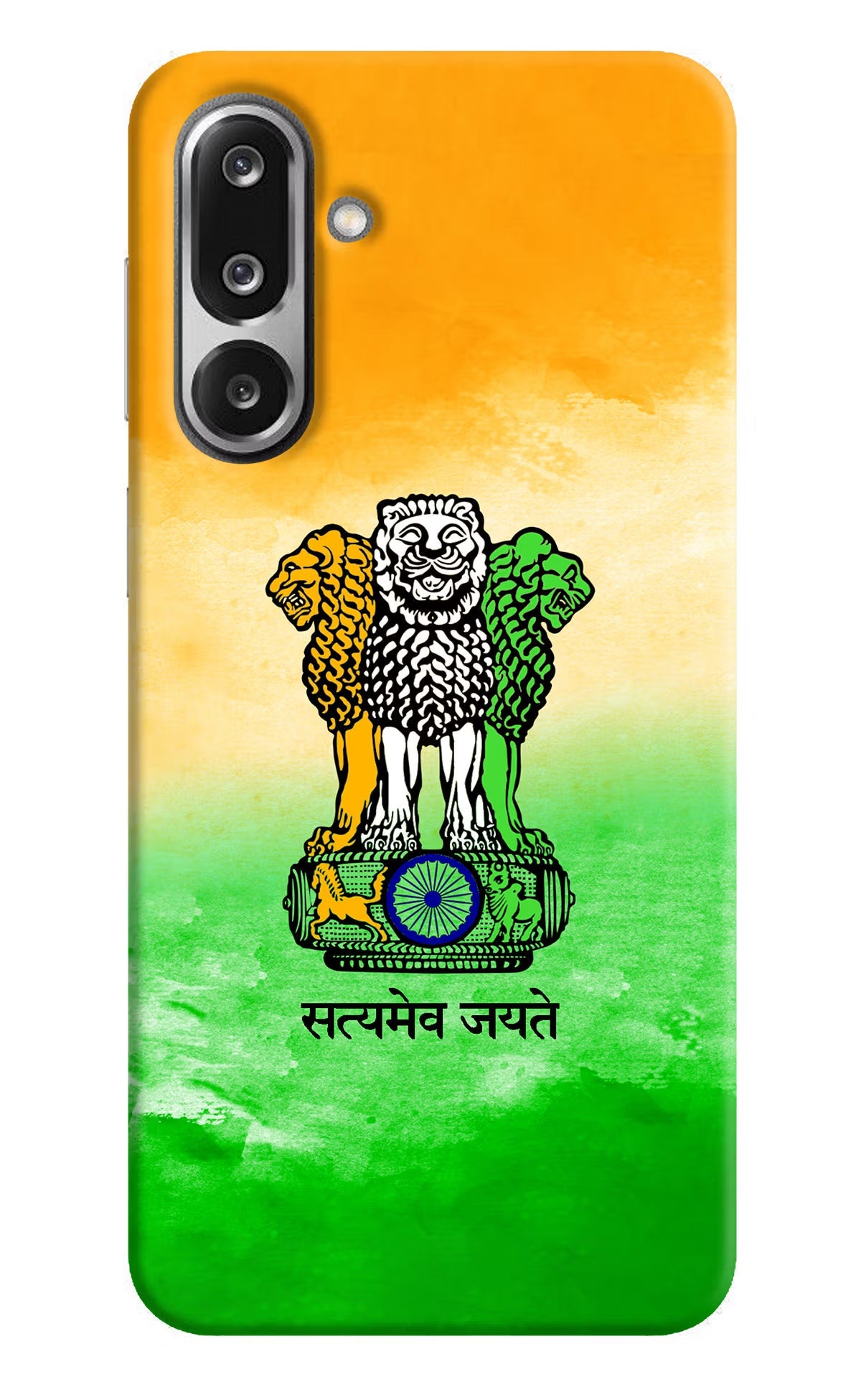 Satyamev Jayate Flag Samsung F36 5G Back Cover