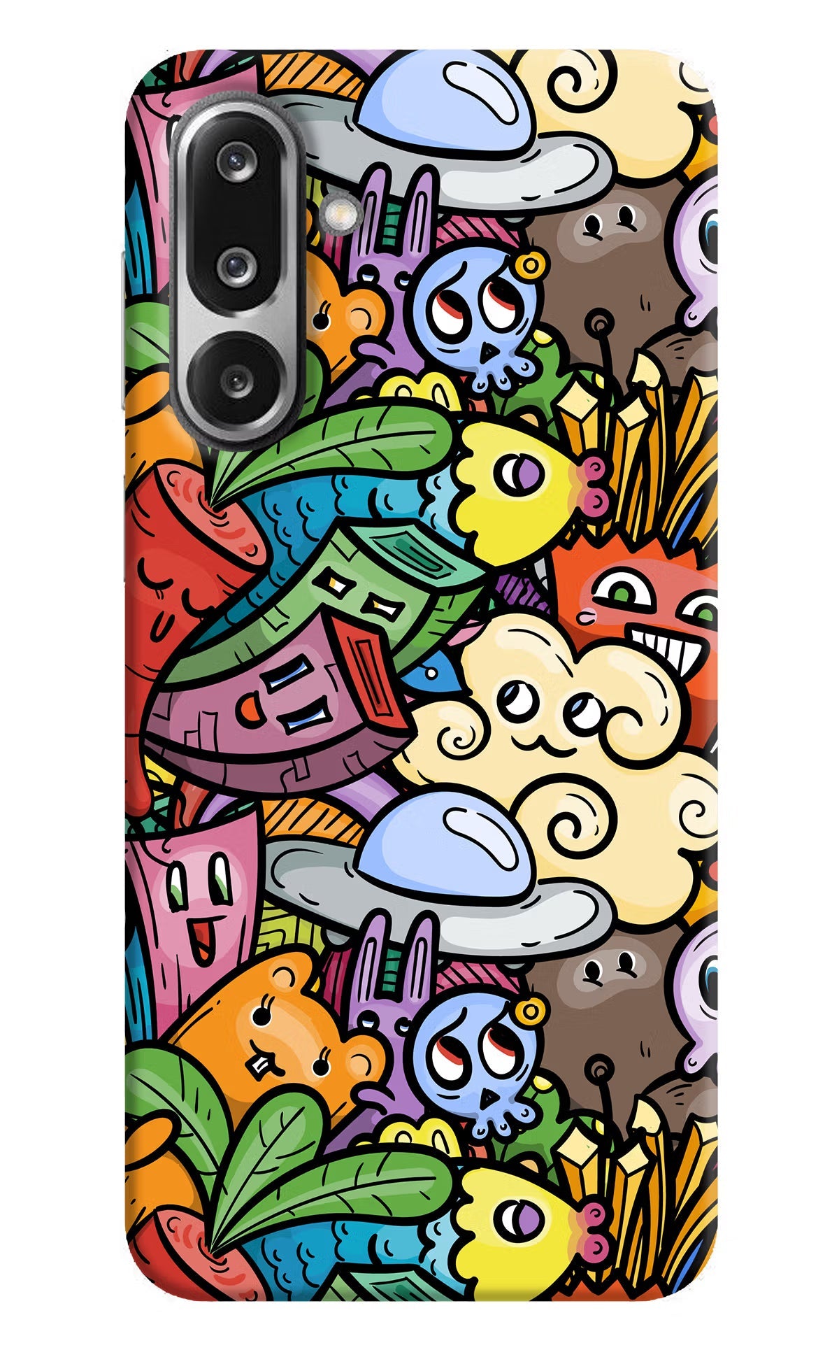 Veggie Doodle Samsung F36 5G Back Cover