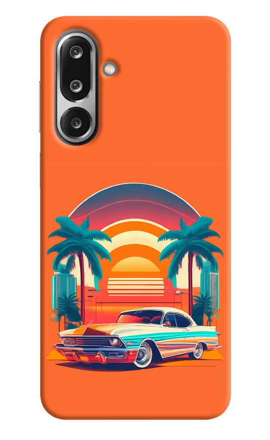 Palm Drive 80s Samsung F36 5G Back Cover