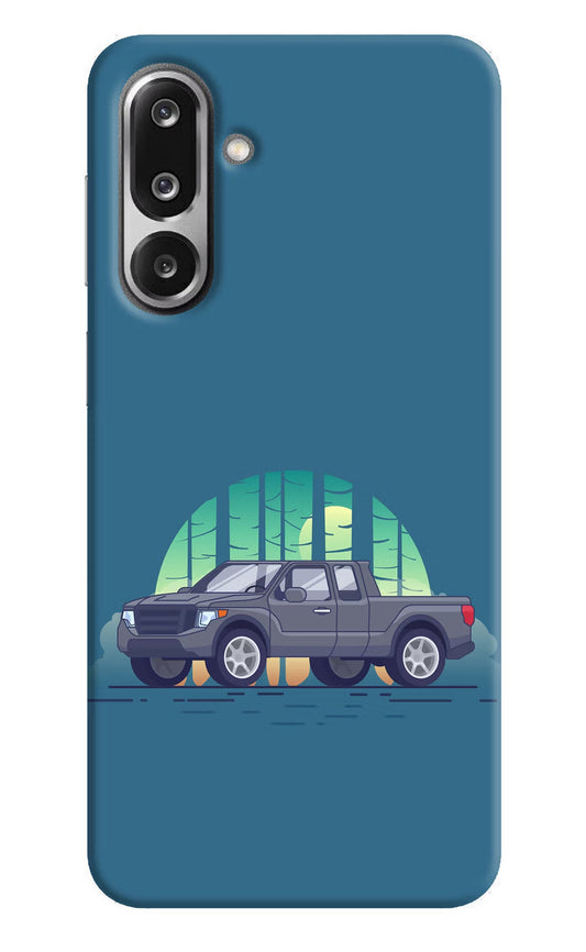 Retro Garage Vibe Samsung F36 5G Back Cover