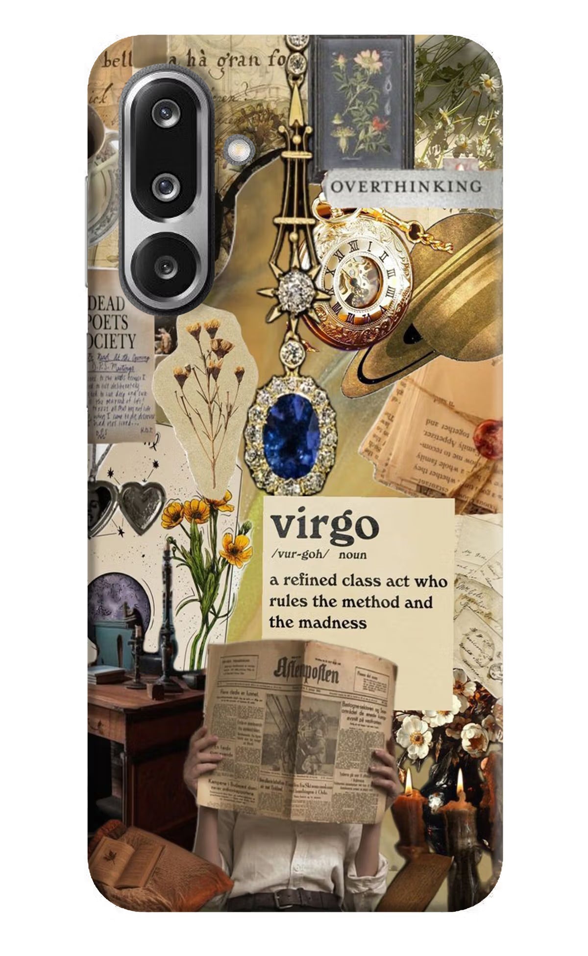 Virgo Zodiac Samsung F36 5G Back Cover