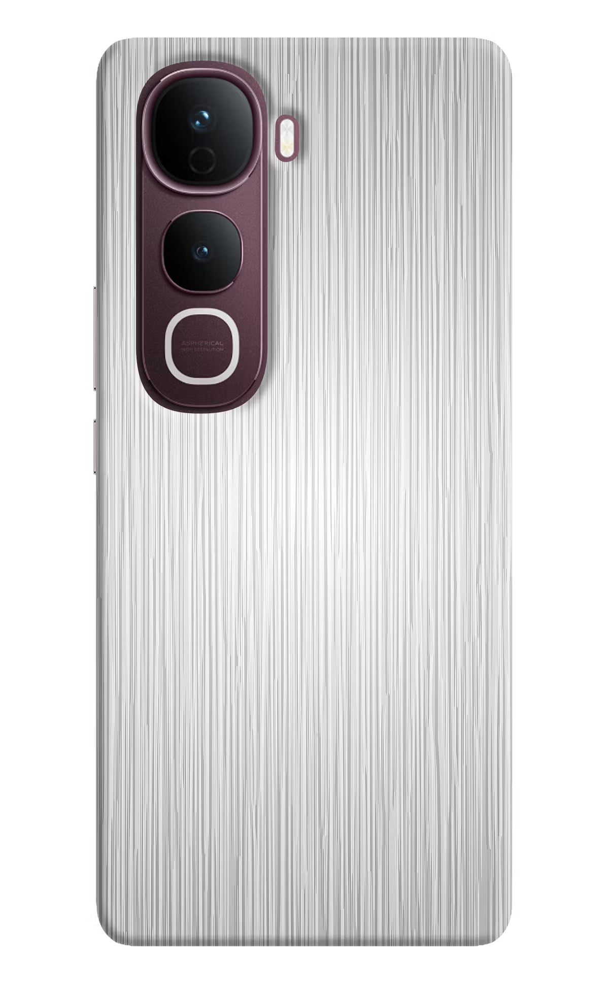 Wooden Grey Texture Vivo Y400 Pro 5G Back Cover