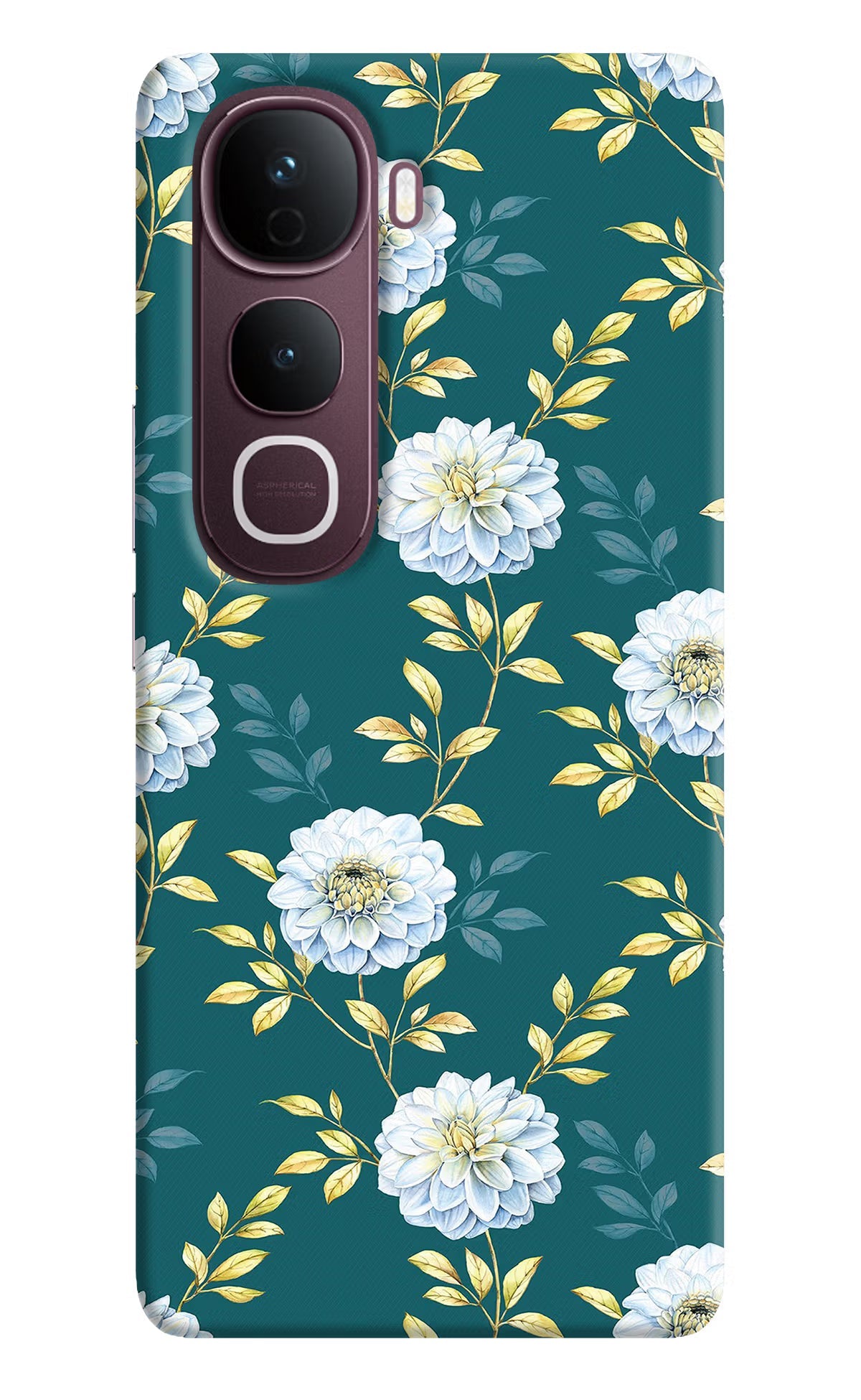 Flowers Vivo Y400 Pro 5G Back Cover