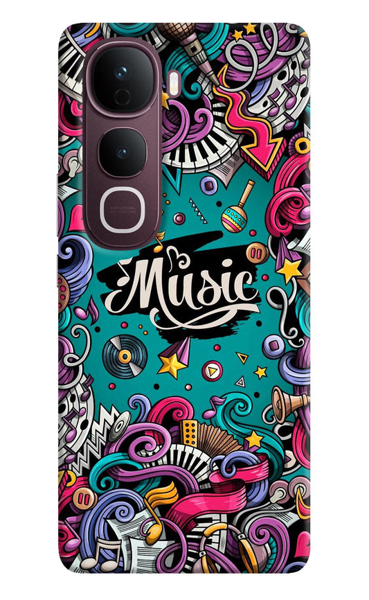 Music Graffiti Vivo Y400 Pro 5G Back Cover