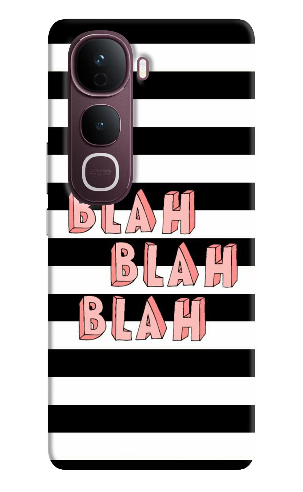 Blah Blah Blah Vivo Y400 Pro 5G Back Cover