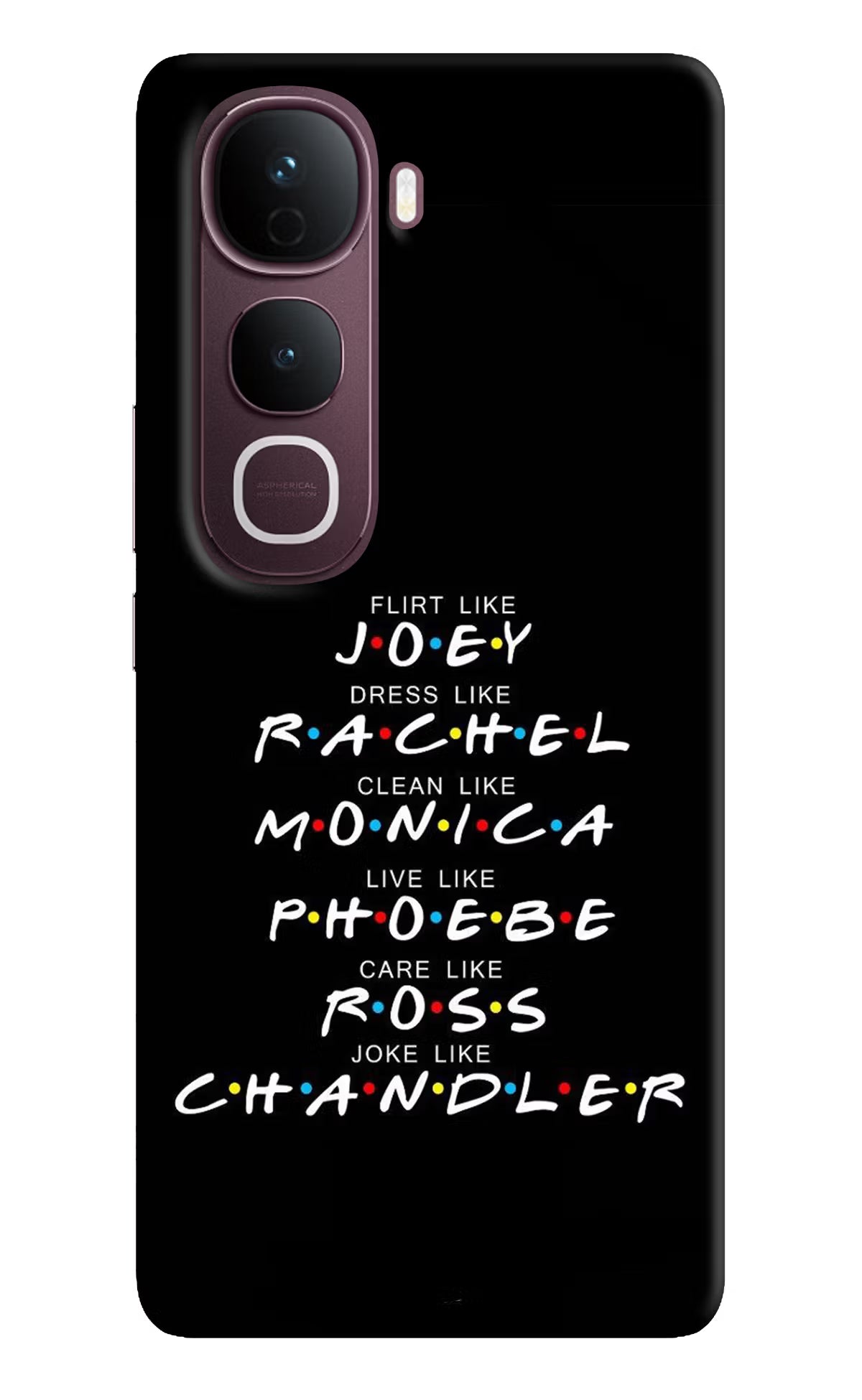 FRIENDS Character Vivo Y400 Pro 5G Back Cover