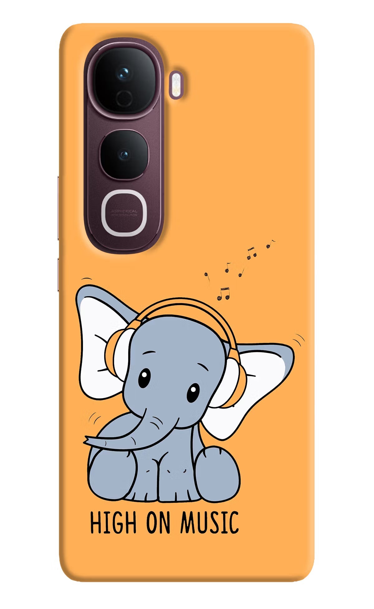 High On Music Vivo Y400 Pro 5G Back Cover