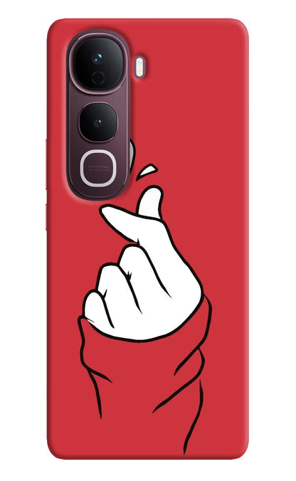 Korean Love Sign Vivo Y400 Pro 5G Back Cover