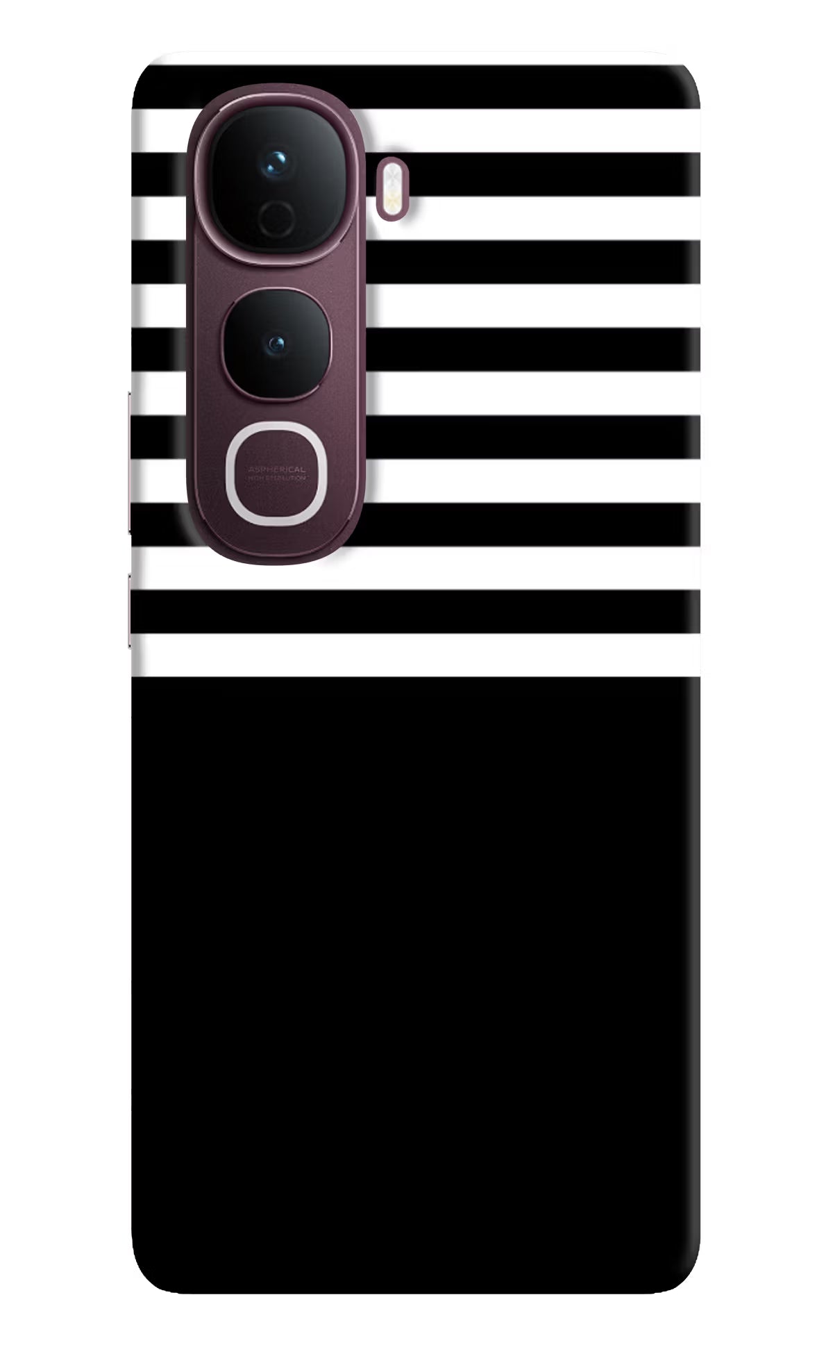 Black and White Print Vivo Y400 Pro 5G Back Cover