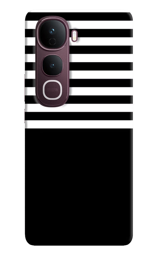 Black and White Print Vivo Y400 Pro 5G Back Cover