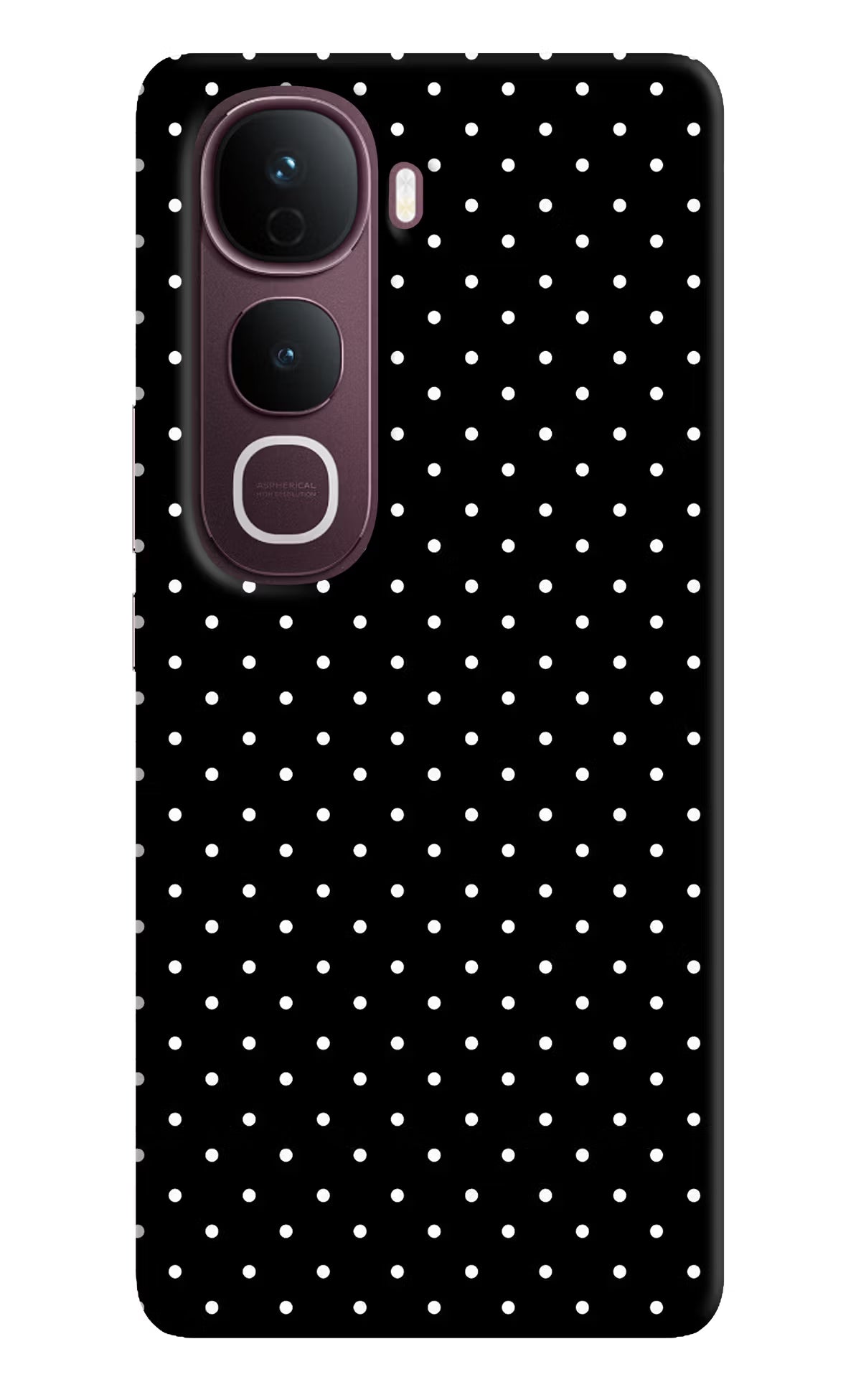 White Dots Vivo Y400 Pro 5G Back Cover