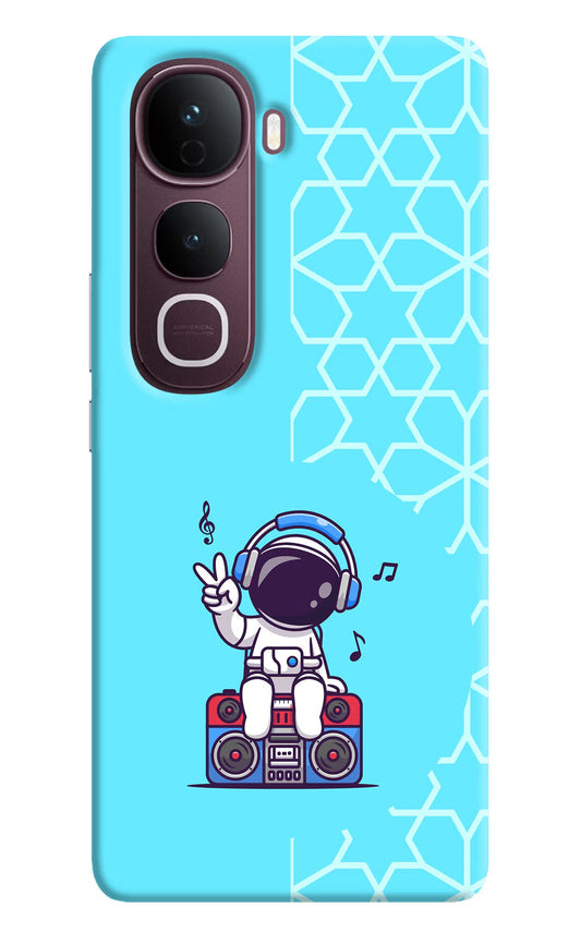 Cute Astronaut Chilling Vivo Y400 Pro 5G Back Cover