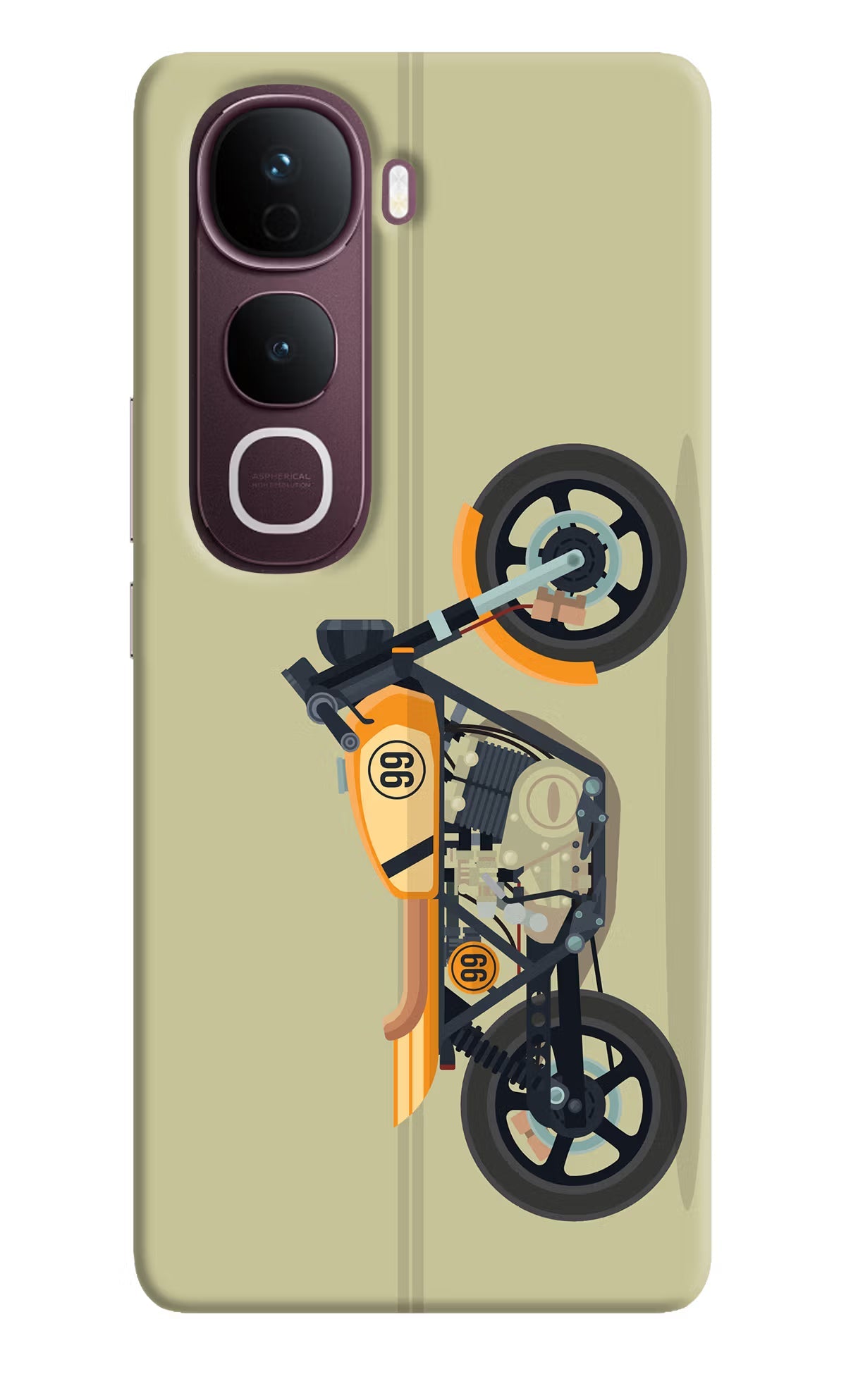 Vertical Speedster Vivo Y400 Pro 5G Back Cover