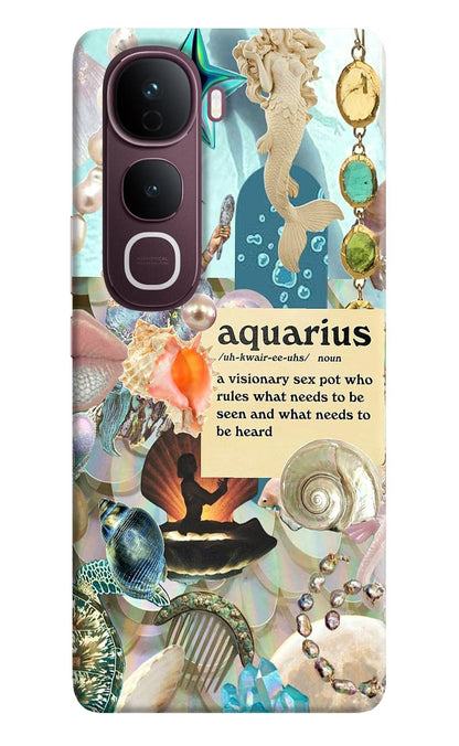 Aquarius Zodiac Vivo Y400 Pro 5G Back Cover