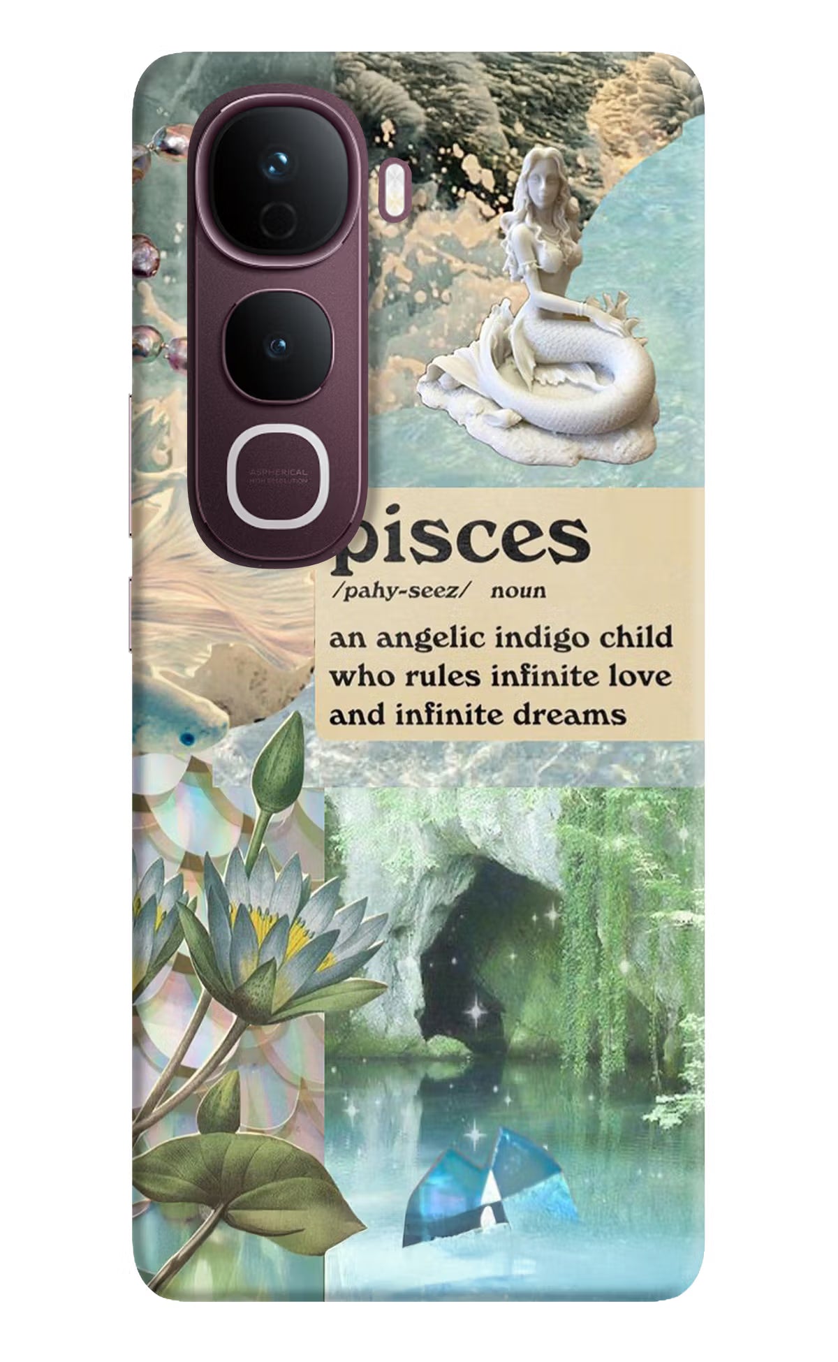 Pisces Zodiac Vivo Y400 Pro 5G Back Cover