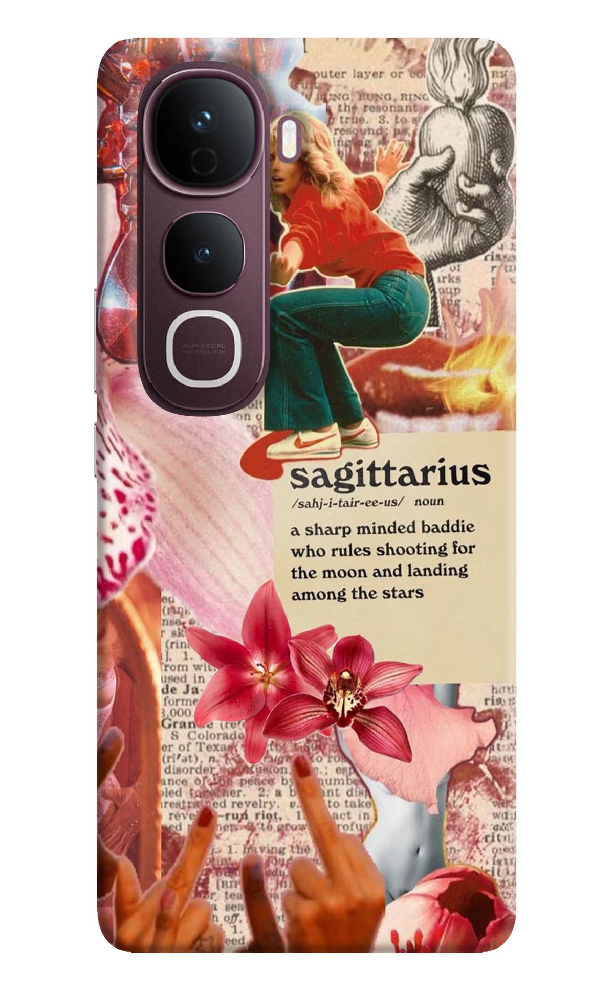 Sagittarius Zodiac Vivo Y400 Pro 5G Back Cover