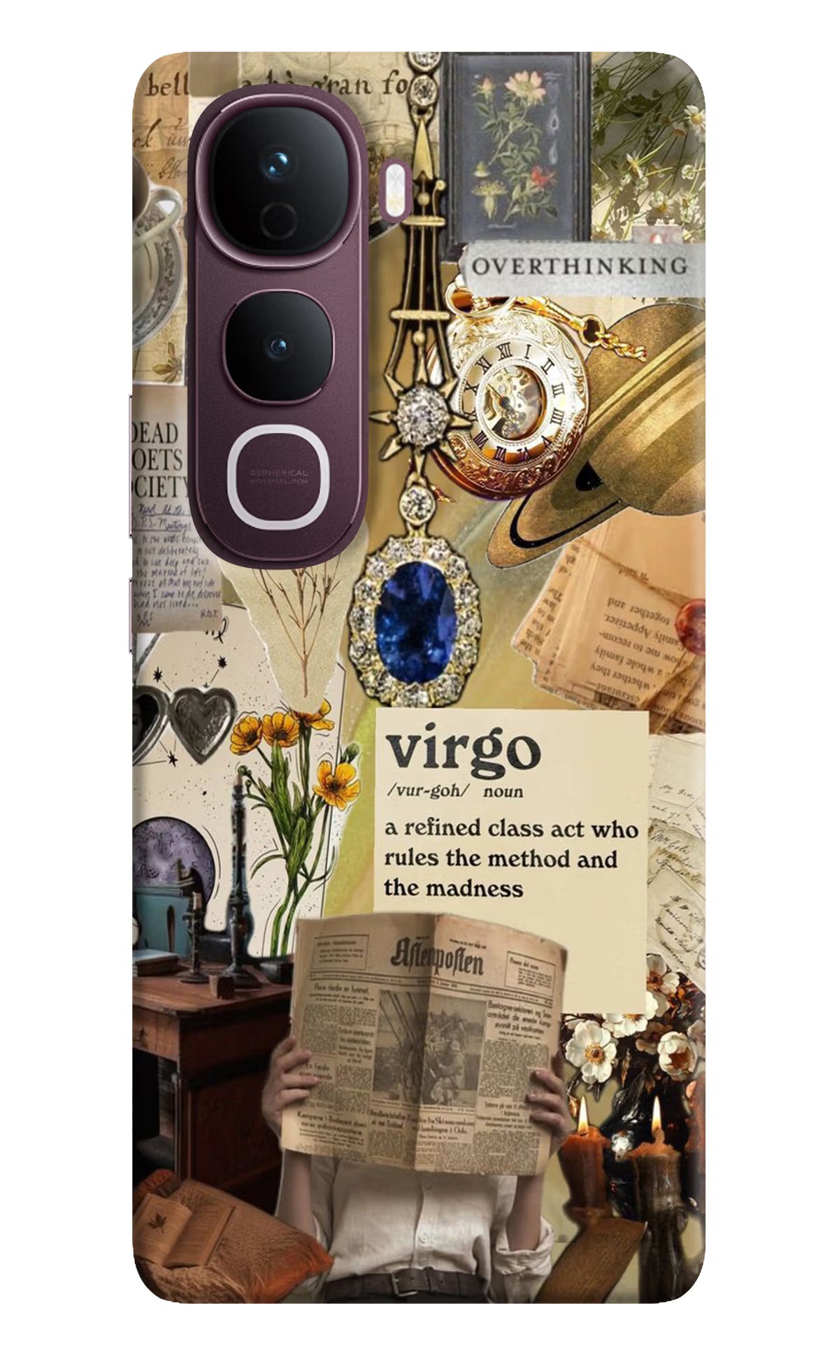 Virgo Zodiac Vivo Y400 Pro 5G Back Cover