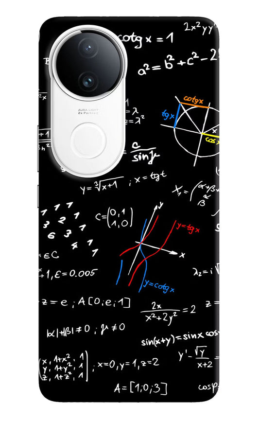 Mathematics Formula iQOO Z10R 5G Back Cover