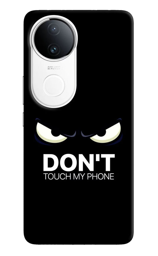 Don'T Touch My Phone iQOO Z10R 5G Back Cover