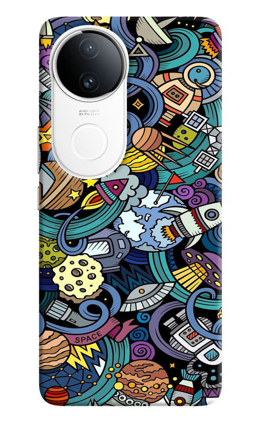 Space Abstract iQOO Z10R 5G Back Cover