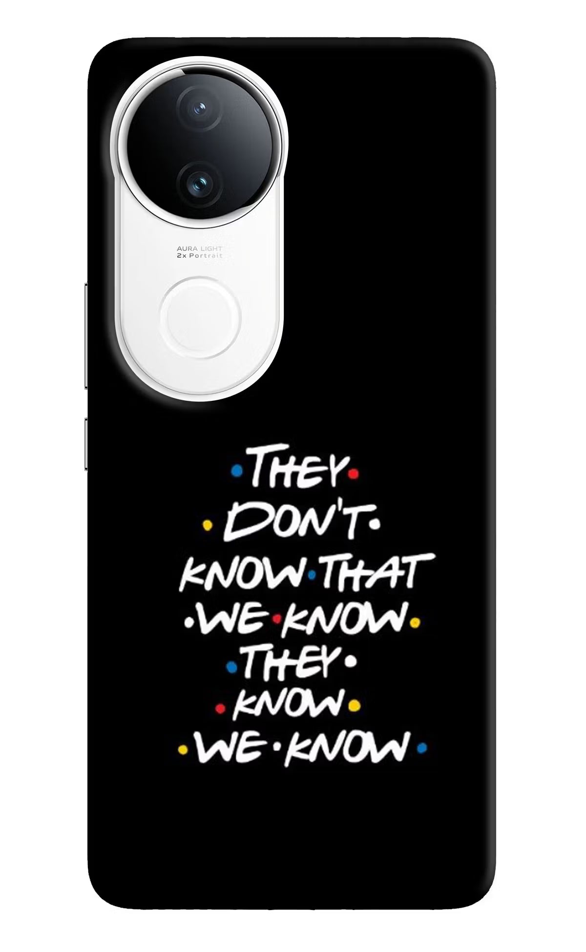 FRIENDS Dialogue iQOO Z10R 5G Back Cover
