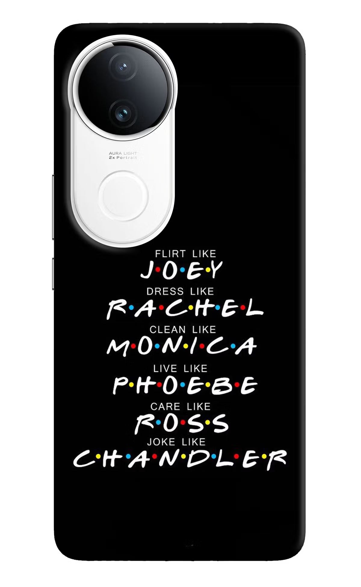 FRIENDS Character iQOO Z10R 5G Back Cover