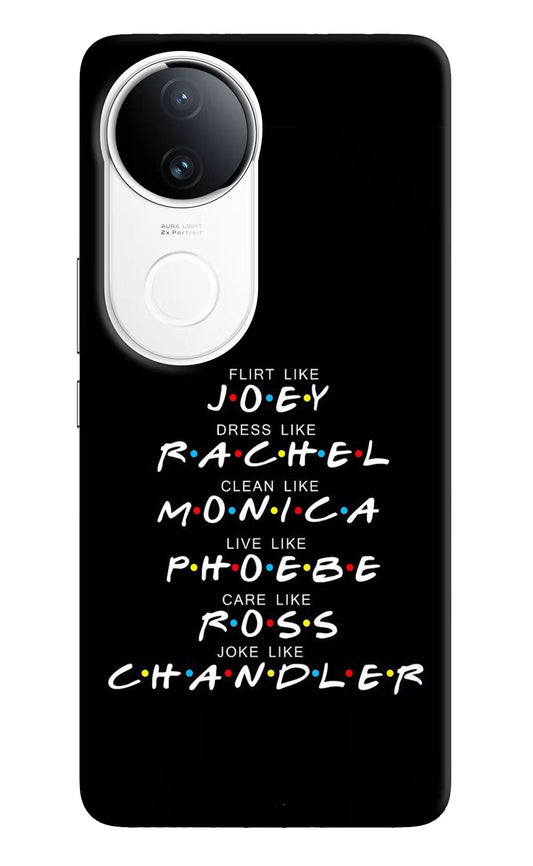 FRIENDS Character iQOO Z10R 5G Back Cover