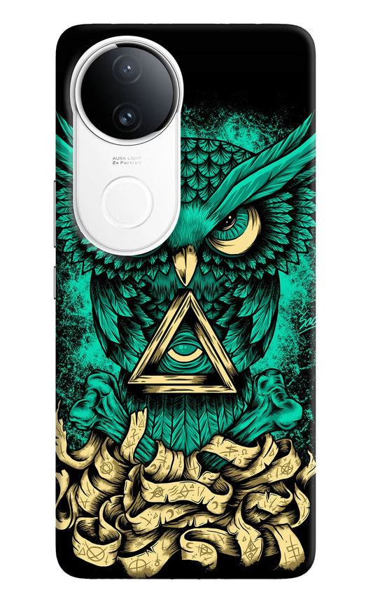 Green Owl iQOO Z10R 5G Back Cover