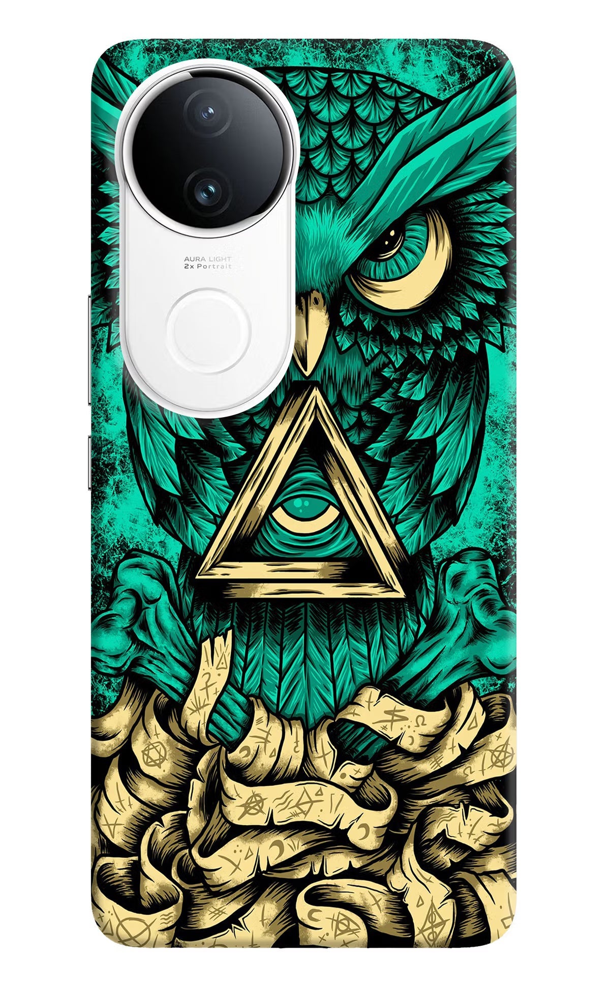 Green Owl iQOO Z10R 5G Back Cover