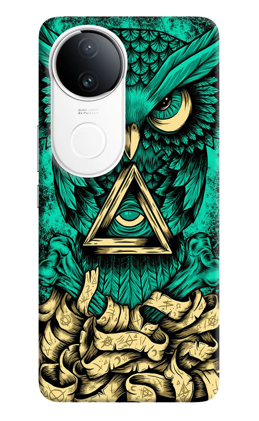 Green Owl iQOO Z10R 5G Back Cover