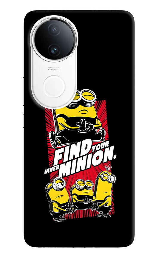 Find your inner Minion iQOO Z10R 5G Back Cover