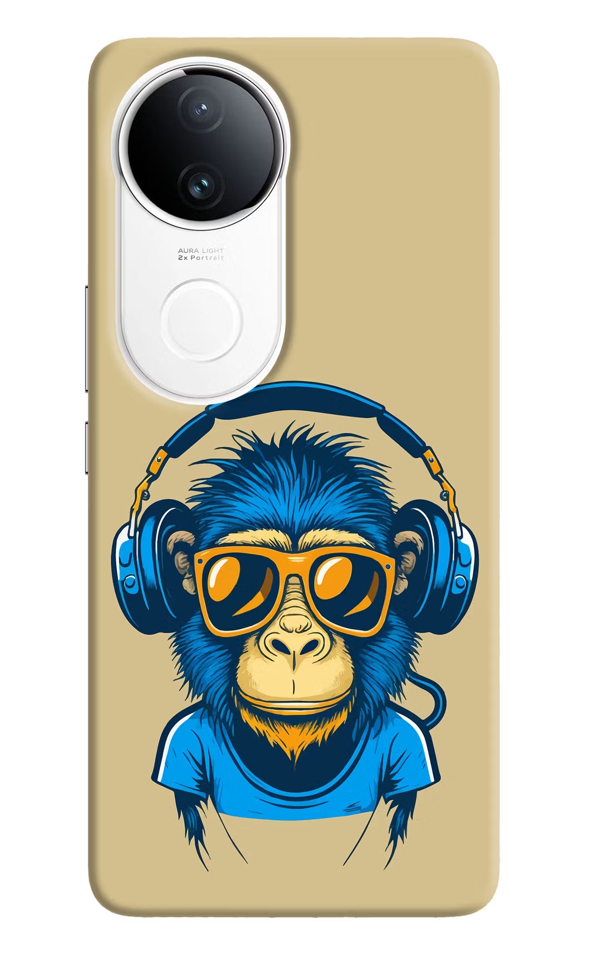 Monkey Headphone iQOO Z10R 5G Back Cover