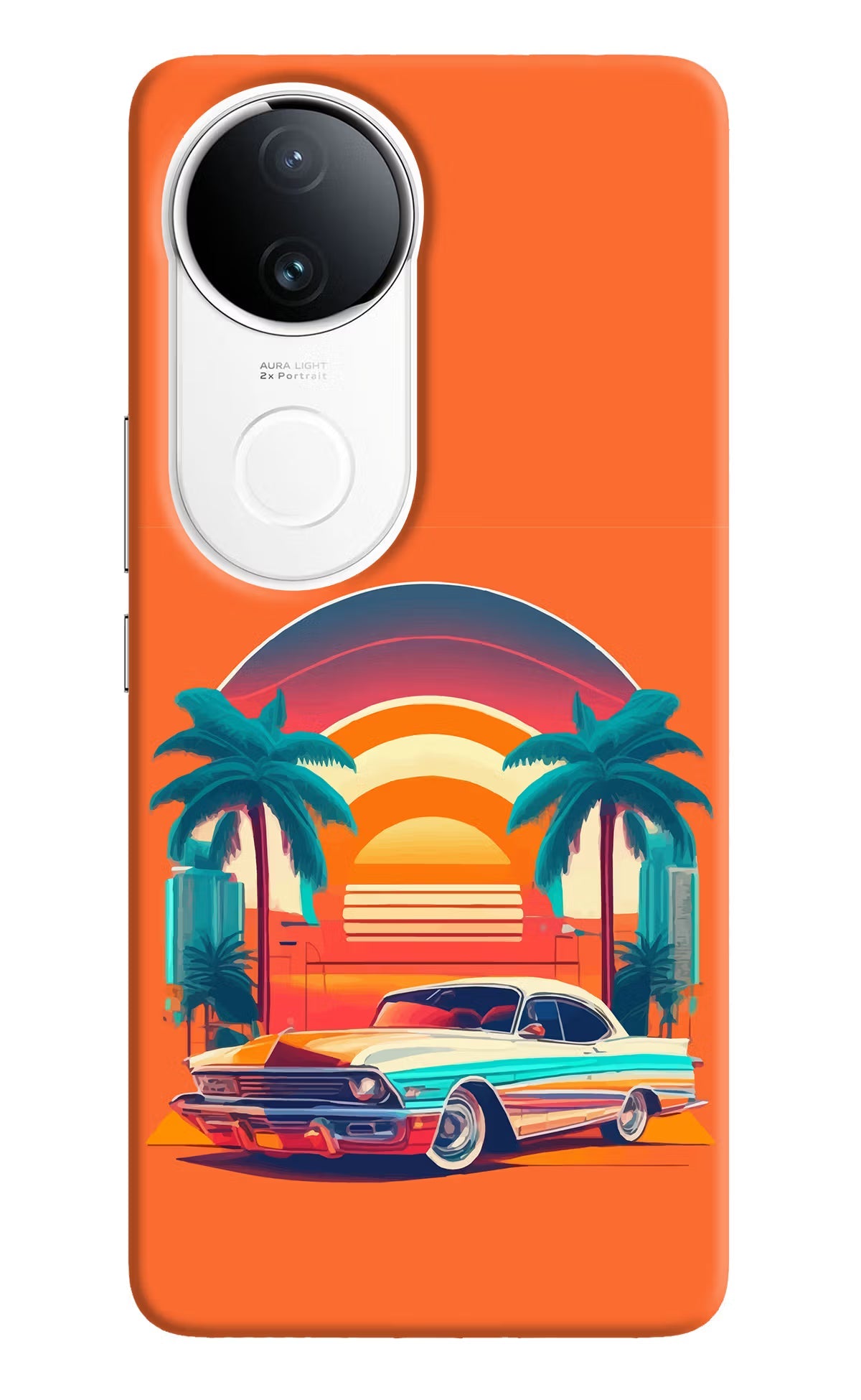 Palm Drive 80s iQOO Z10R 5G Back Cover