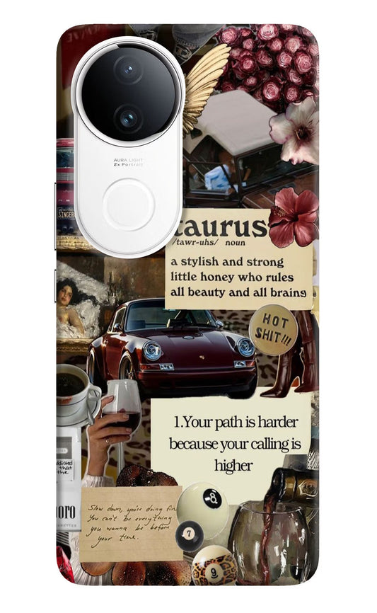 Taurus Zodiac iQOO Z10R 5G Back Cover