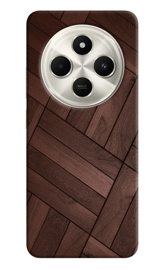 Wooden Texture Design Poco C75 5G Back Cover
