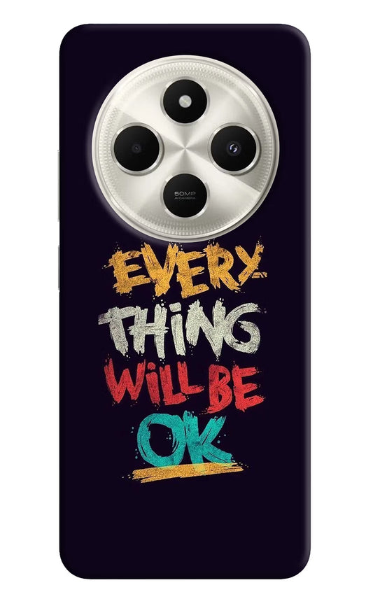 Everything Will Be Ok Poco C75 5G Back Cover