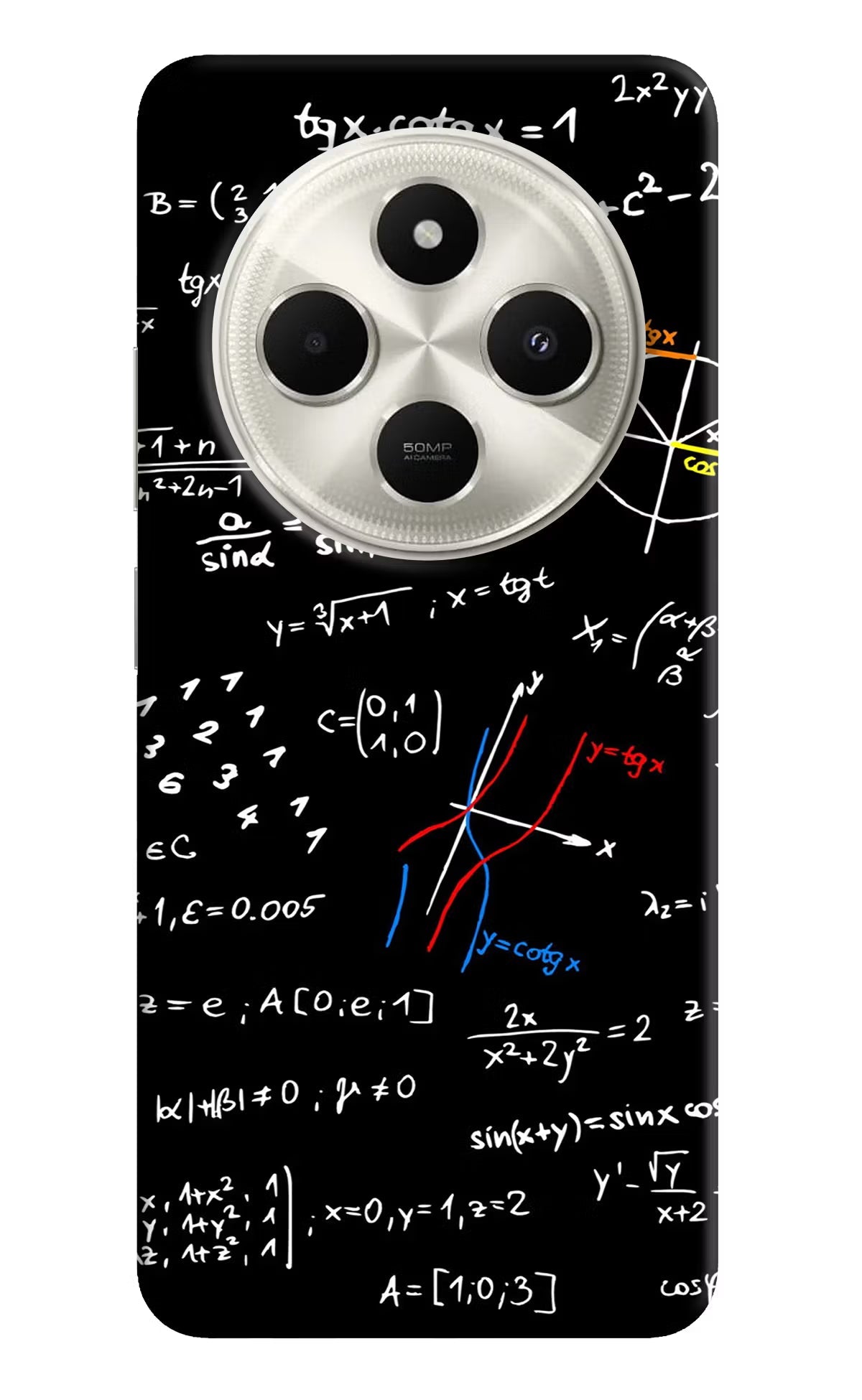 Mathematics Formula Poco C75 5G Back Cover